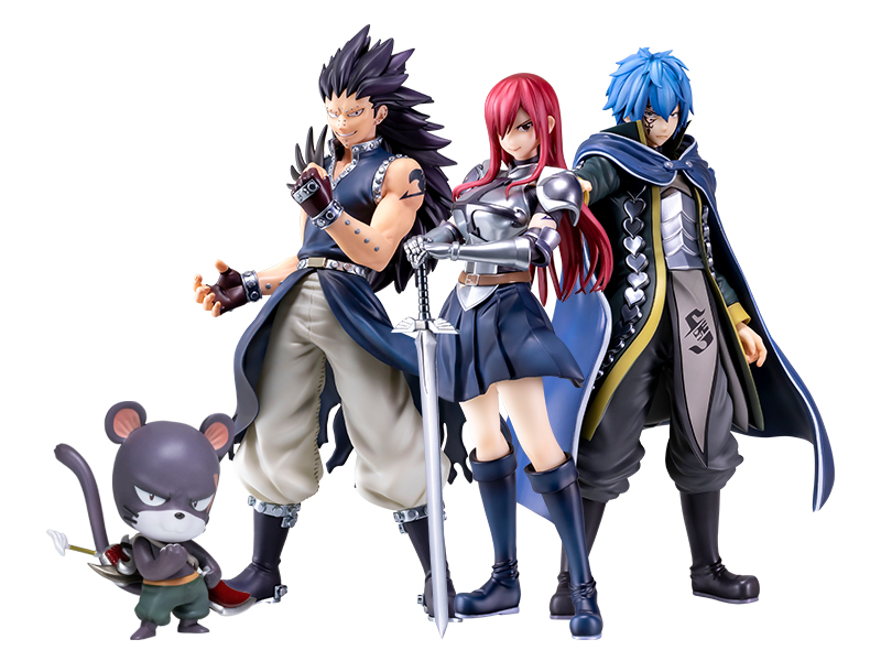 FAIRYTAIL×Bfull 1/6スケールフィギュア 4体セット